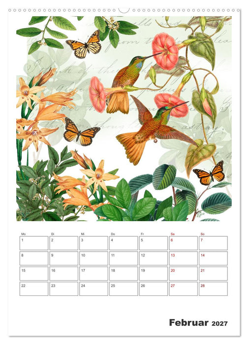 Das Paradies der Kolibris (CALVENDO Wandkalender 2027)