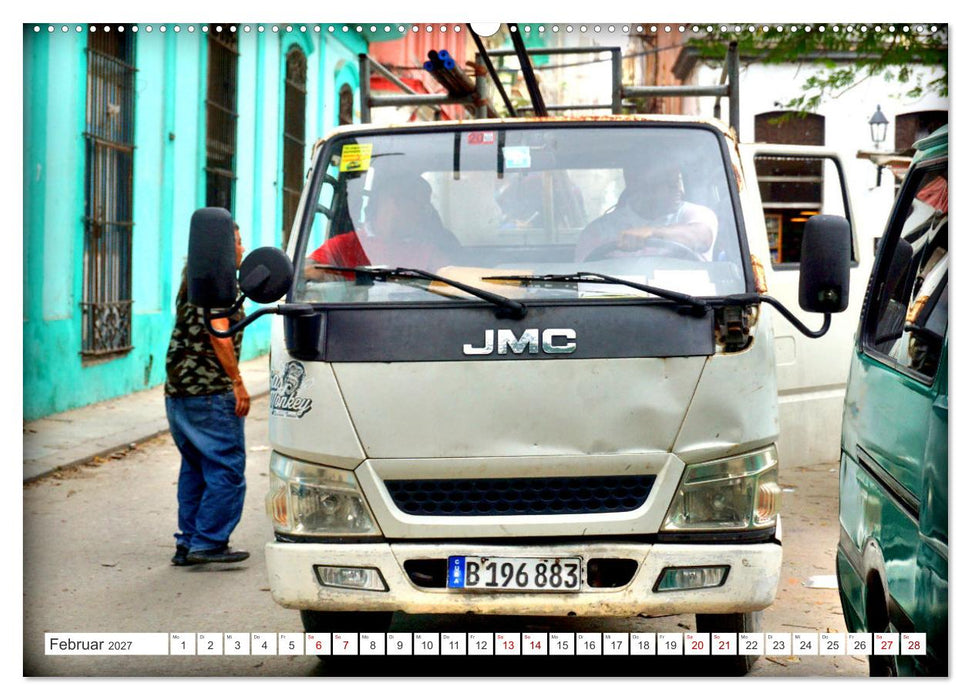 China Truck - Chinesische Nutzfahrzeuge (CALVENDO Premium Wandkalender 2027)