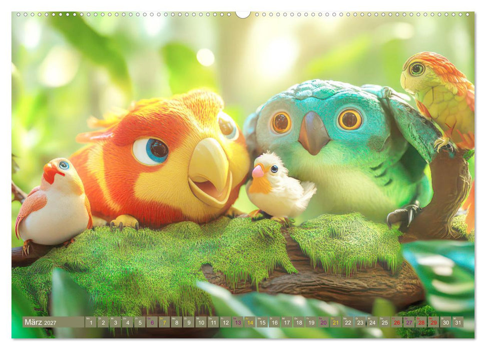 Kleine Wunderwelt - Kinderkalender (CALVENDO Wandkalender 2027)