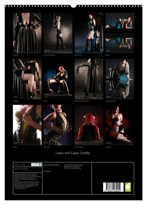Latex und Leder Outfits (CALVENDO Premium Wandkalender 2027)