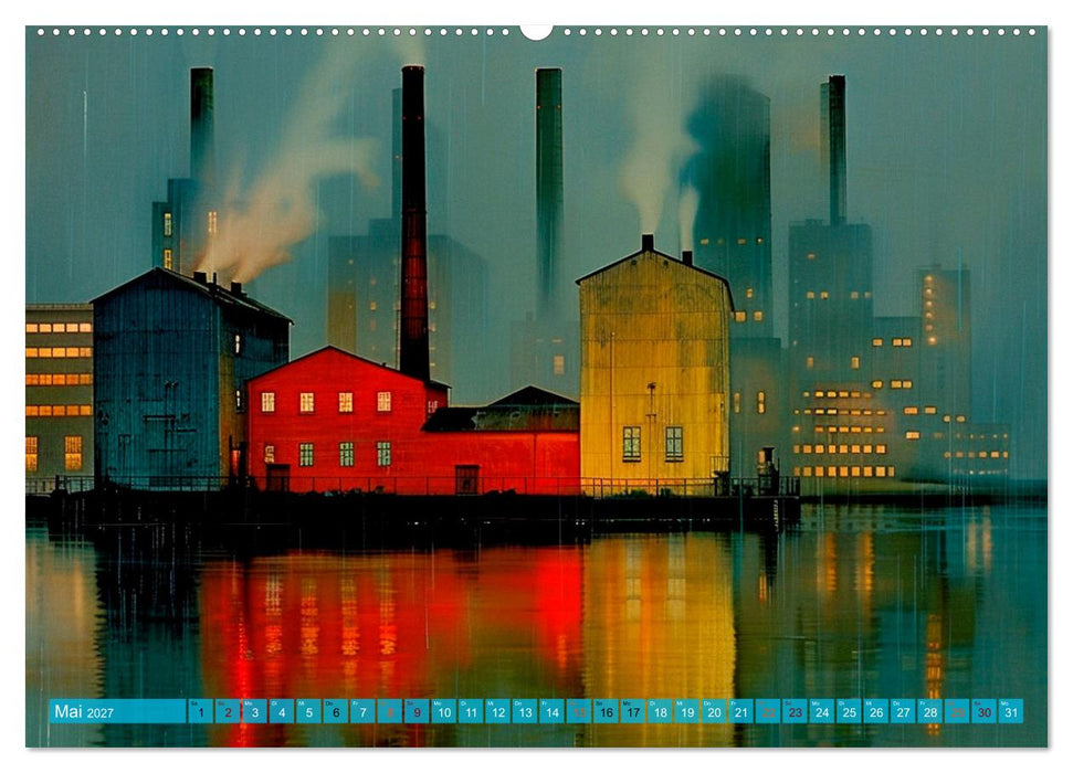 Zeitzeugen der Industrie: Symbol und Vergänglichkeit (CALVENDO Premium Wandkalender 2027)