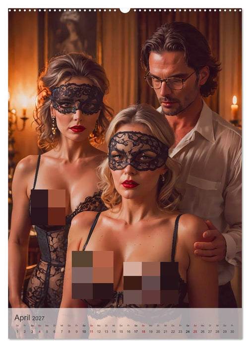 Verführerische Momente - Kinky Geheimnisse (CALVENDO Wandkalender 2027)