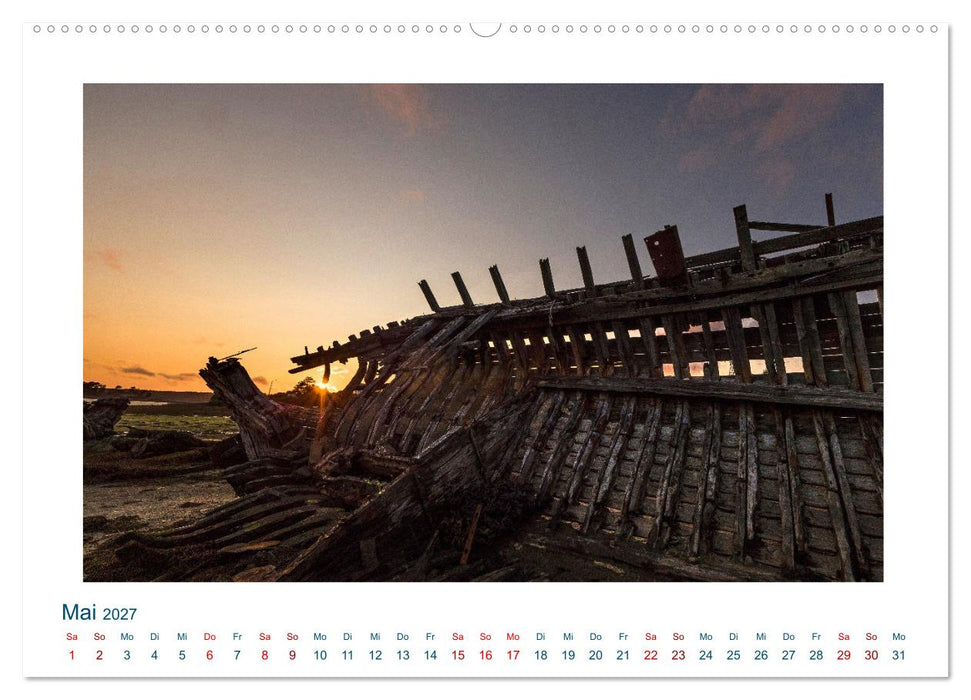 Faszination Schiffsfriedhof (CALVENDO Wandkalender 2027)