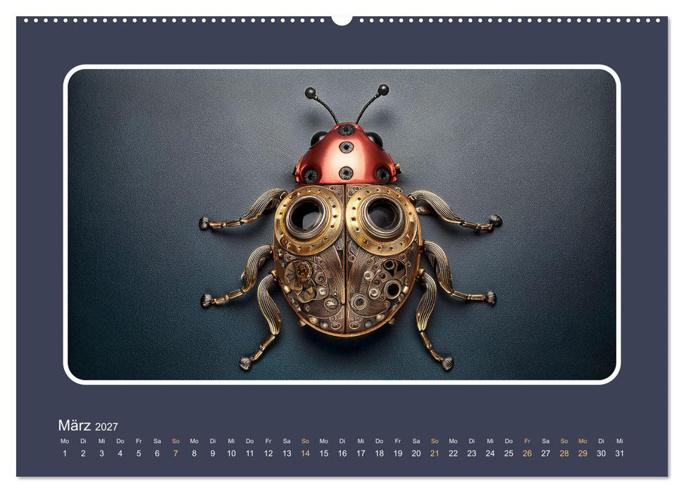Roboterinsekten (CALVENDO Wandkalender 2027)