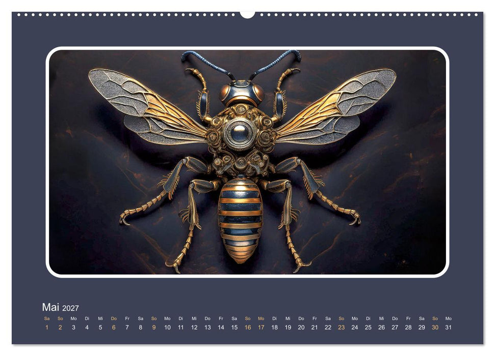 Roboterinsekten (CALVENDO Wandkalender 2027)