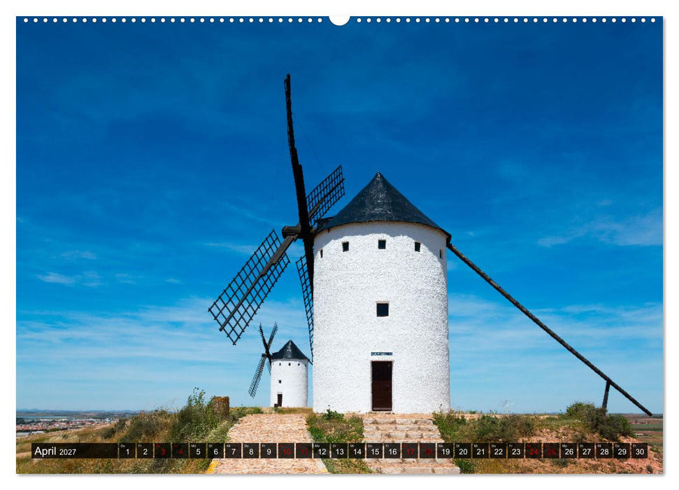 Windmühlen in La Mancha (CALVENDO Wandkalender 2027)
