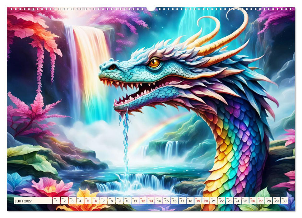 Gardiens mystiques (CALVENDO Calendrier mensuel 2027)
