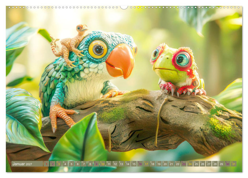 Kleine Wunderwelt - Kinderkalender (CALVENDO Premium Wandkalender 2027)