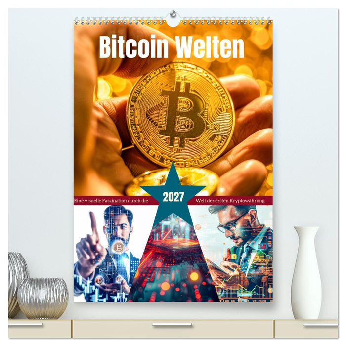 Bitcoin Welten (CALVENDO Premium Wandkalender 2027)