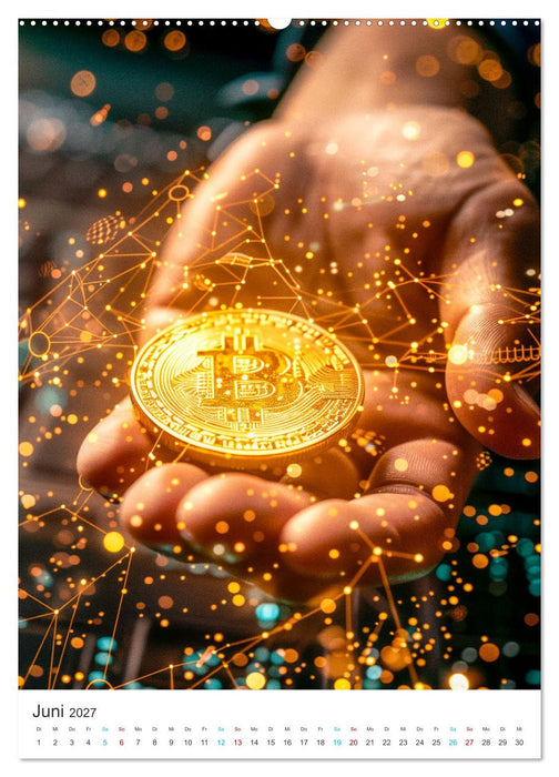 Bitcoin Welten (CALVENDO Premium Wandkalender 2027)