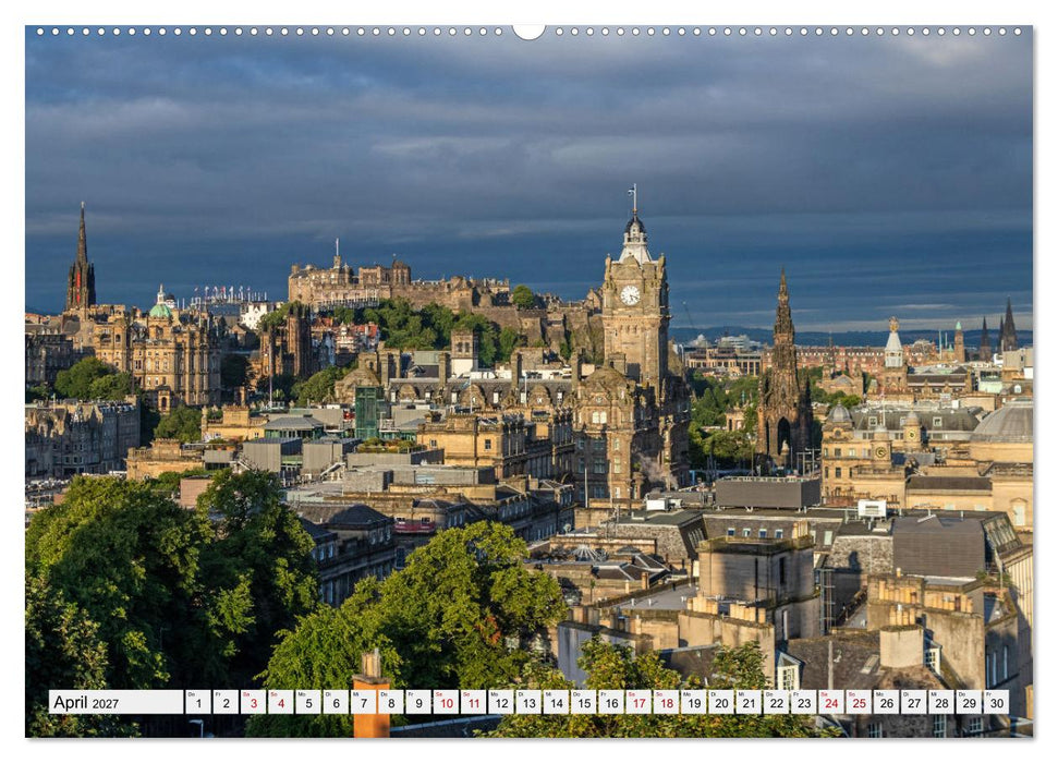 Wunderschönes Edinburgh (CALVENDO Premium Wandkalender 2027)
