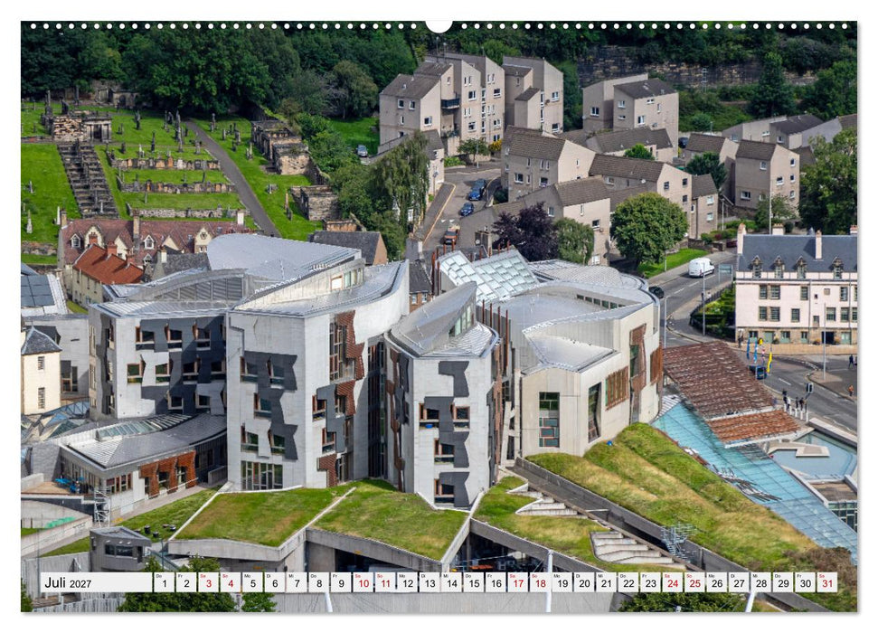 Wunderschönes Edinburgh (CALVENDO Premium Wandkalender 2027)
