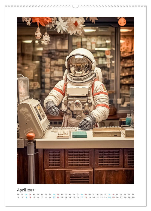 Kosmische Kreationen (CALVENDO Premium Wandkalender 2027)