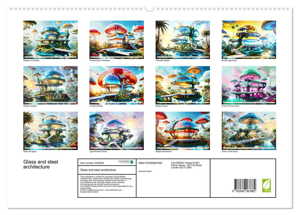 Glass and steel architecture (CALVENDO Premium-Calendar 2027)