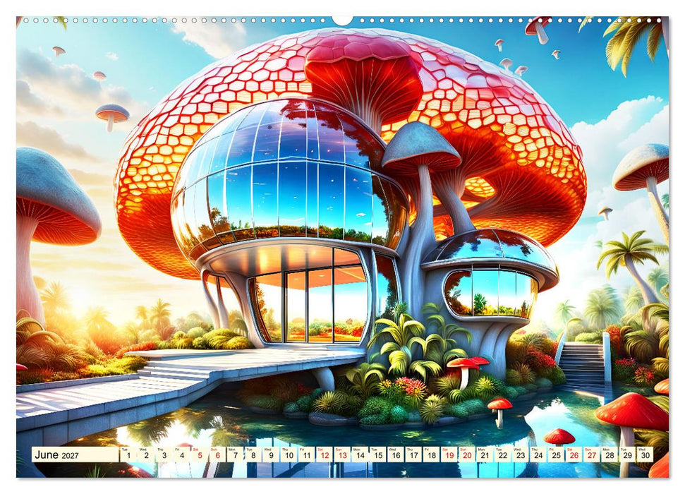 Glass and steel architecture (CALVENDO Premium-Calendar 2027)