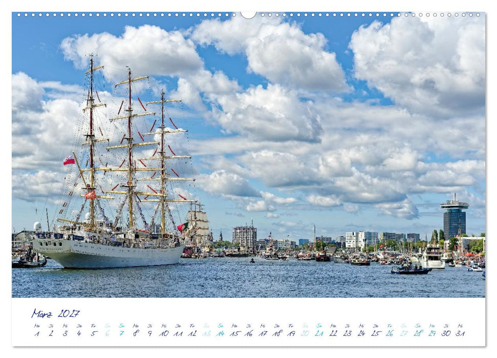 SAIL Amsterdam (CALVENDO Premium Wandkalender 2027)