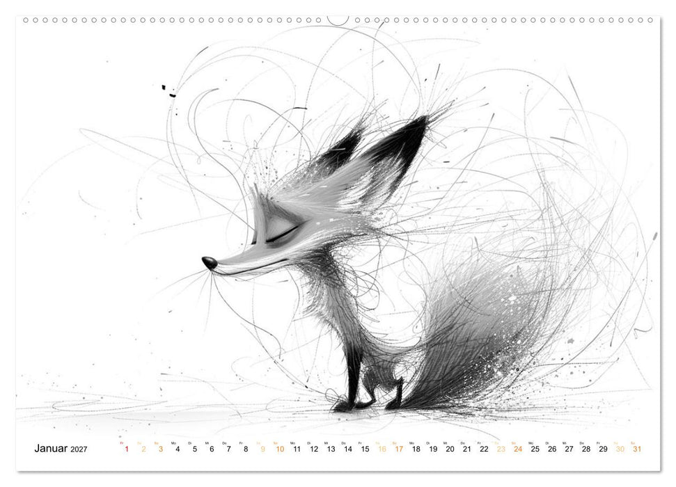 Tierisches Tohuwabohu (CALVENDO Premium Wandkalender 2027)