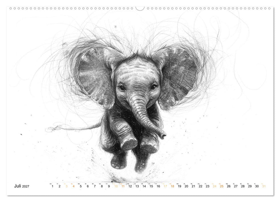Tierisches Tohuwabohu (CALVENDO Premium Wandkalender 2027)