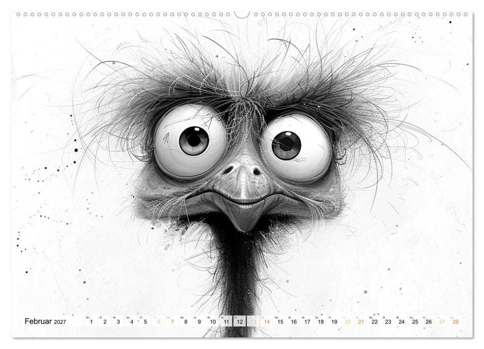 Tierisches Tohuwabohu (CALVENDO Wandkalender 2027)
