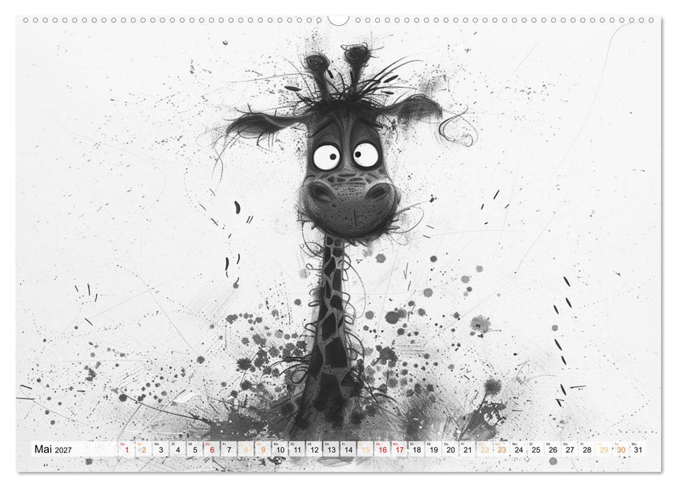 Tierisches Tohuwabohu (CALVENDO Wandkalender 2027)