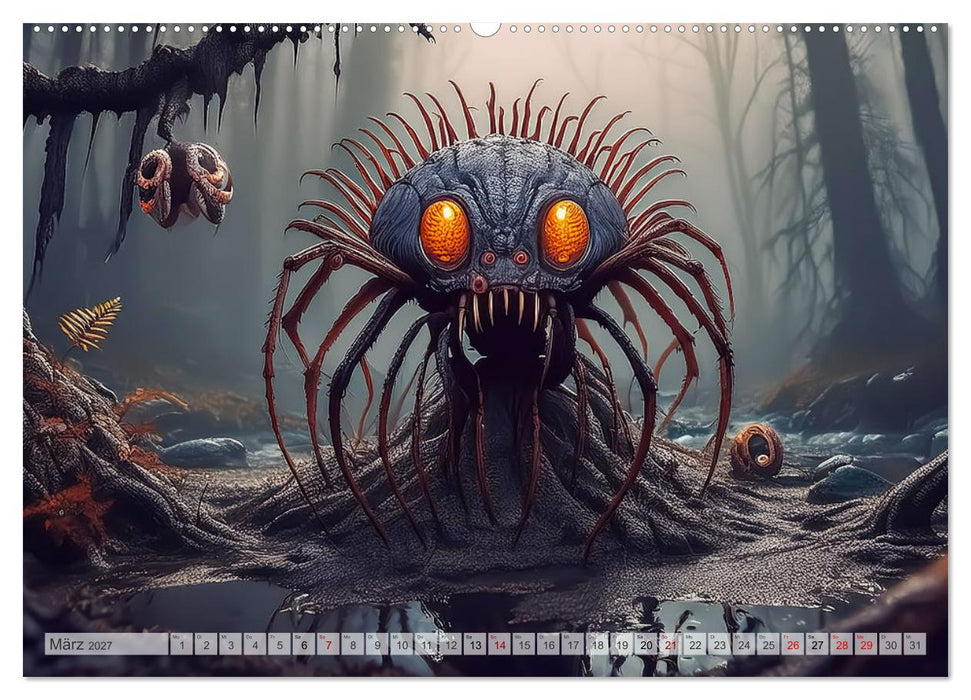 Apokalyptische Wildnis - Schatten der Zivilisation (CALVENDO Wandkalender 2027)