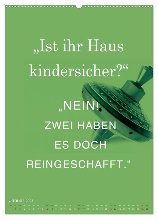 Willkommen im Familienalltag (CALVENDO Wandkalender 2027)