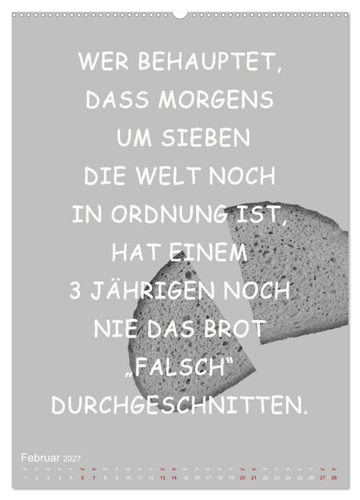 Willkommen im Familienalltag (CALVENDO Wandkalender 2027)