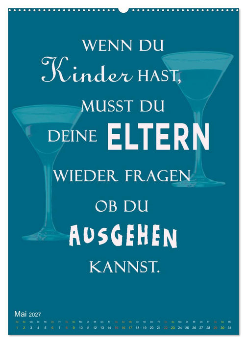 Willkommen im Familienalltag (CALVENDO Wandkalender 2027)