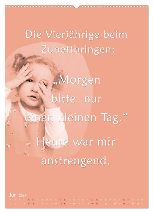 Willkommen im Familienalltag (CALVENDO Wandkalender 2027)