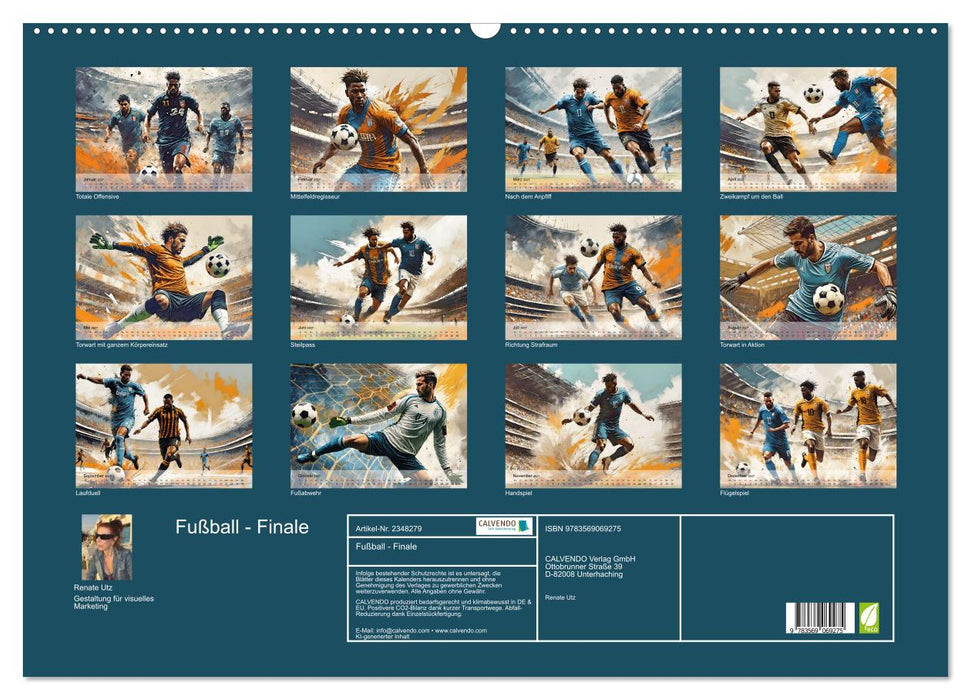 Fußball - Finale (CALVENDO Wandkalender 2027)