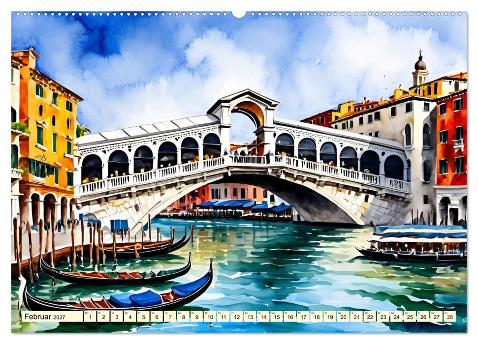 Italien - La dolce vita (CALVENDO Premium Wandkalender 2027)