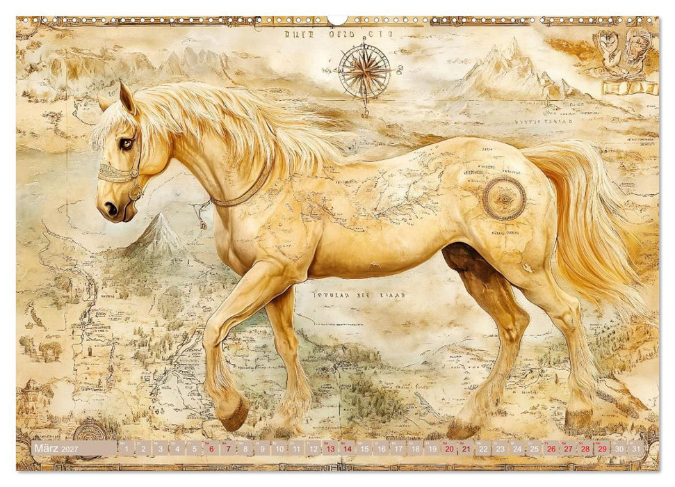 Geheimnisvolle Landkarten (CALVENDO Wandkalender 2027)