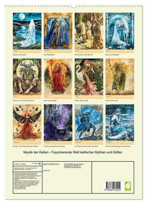 Mystik der Kelten - Faszinierende Welt keltischer Mythen und Götter (CALVENDO Premium Wandkalender 2027)