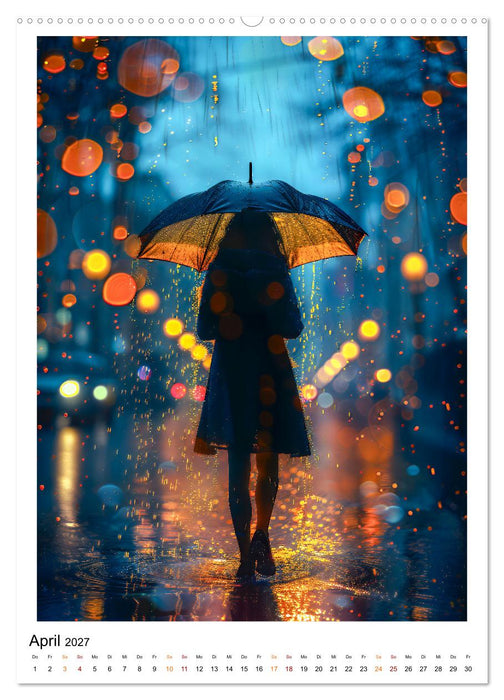 Regen Tage (CALVENDO Premium Wandkalender 2027)