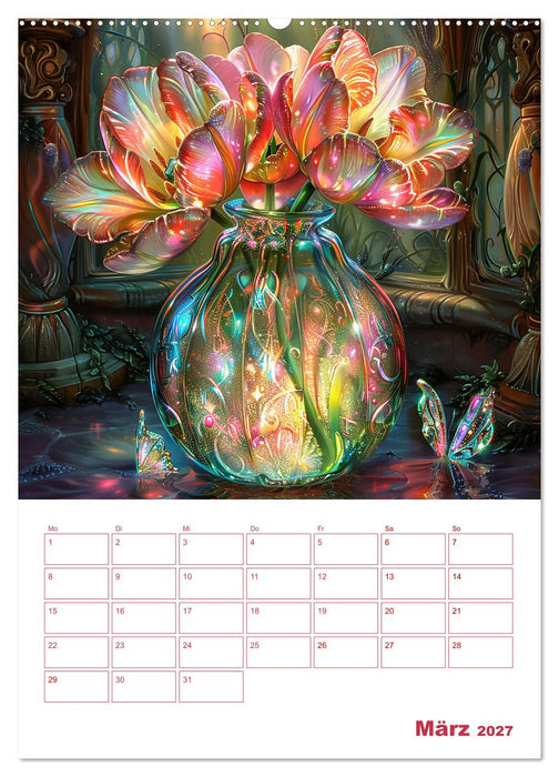 Blumenglanz (CALVENDO Premium Wandkalender 2027)