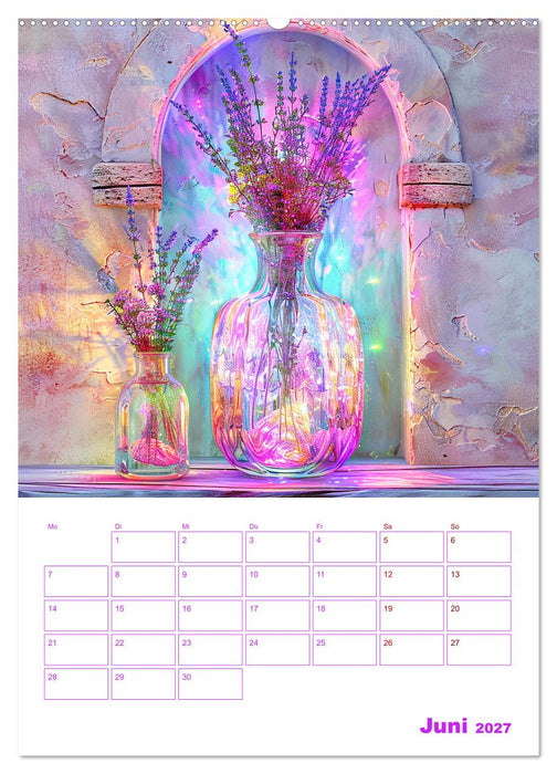 Blumenglanz (CALVENDO Premium Wandkalender 2027)