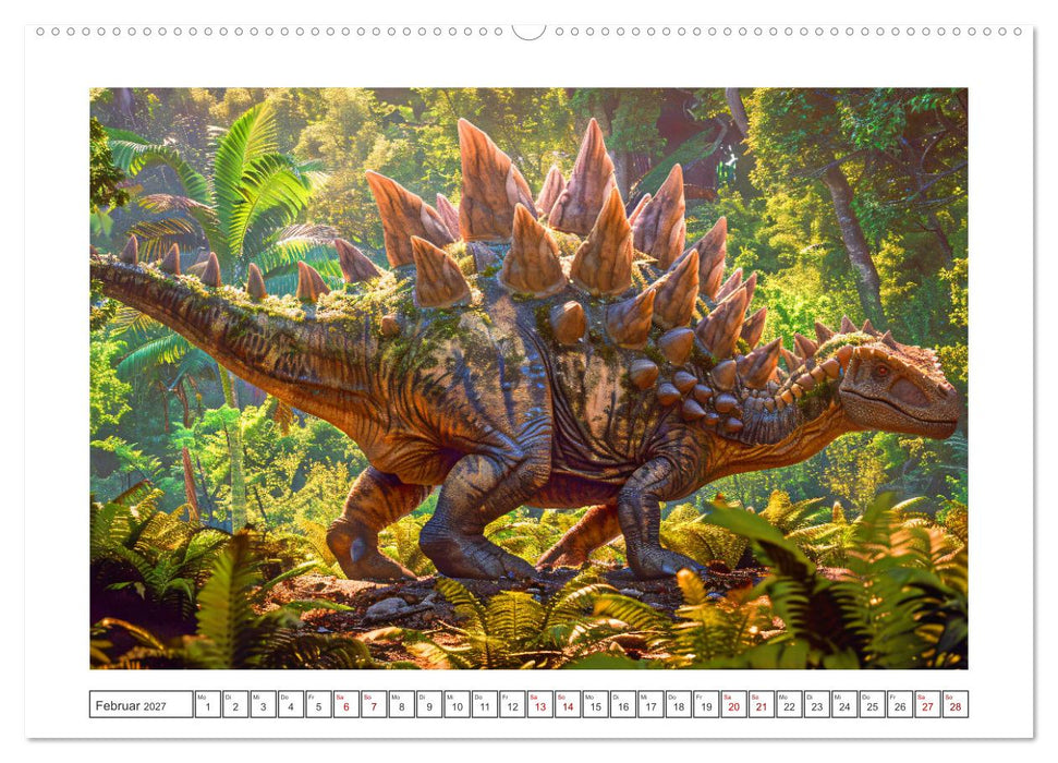 Vergessene Wunder - Ein Jahr mit ausgestorbenen Tieren (CALVENDO Premium Wandkalender 2027)