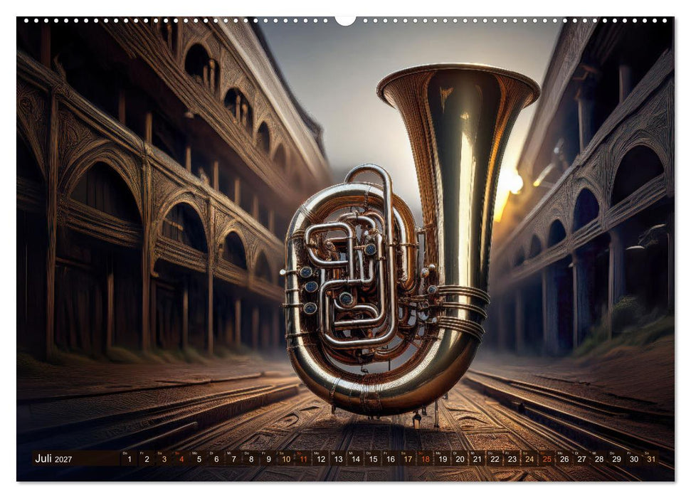 Musizieren einmal anders (CALVENDO Premium Wandkalender 2027)