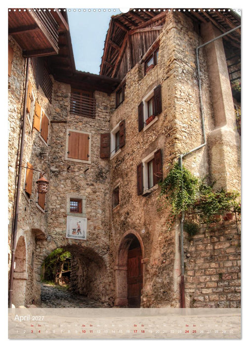 Canale di Tenno, das mittelalterliche Dorf oberhalb des Gardasees (CALVENDO Premium Wandkalender 2027)