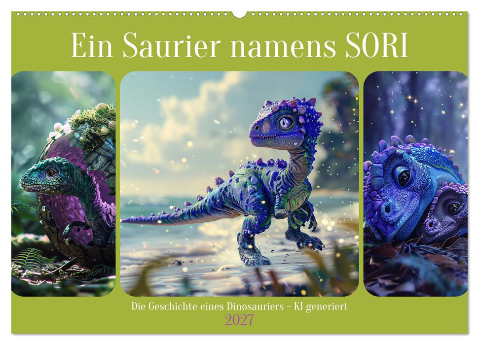 Ein Saurier namens Sori (CALVENDO Wandkalender 2027)