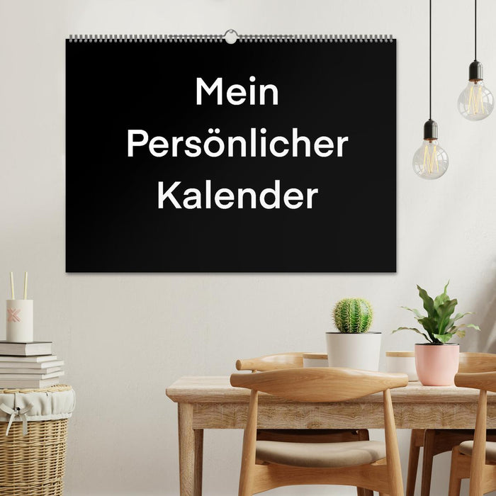 Mein Persönlicher Kalender (CALVENDO Wandkalender 2027)