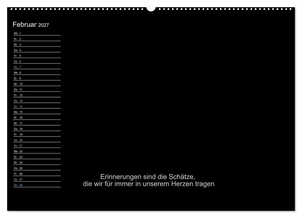 Mein Persönlicher Kalender (CALVENDO Wandkalender 2027)