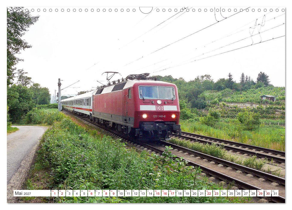 Die Baureihe 120 der Deutschen Bahn (CALVENDO Wandkalender 2027)