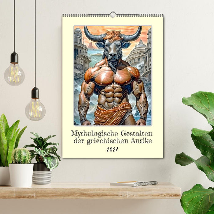 Mythologische Gestalten der griechischen Antike (CALVENDO Wandkalender 2027)