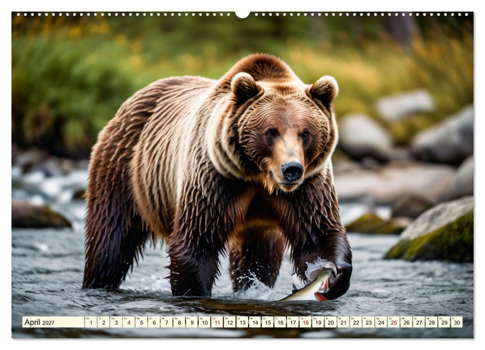 Große und kleine Bären (CALVENDO Wandkalender 2027)
