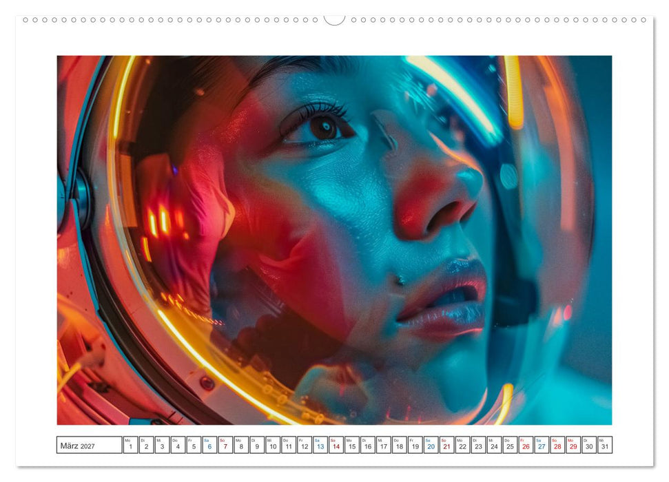 Galaktische Abenteuer (CALVENDO Premium Wandkalender 2027)