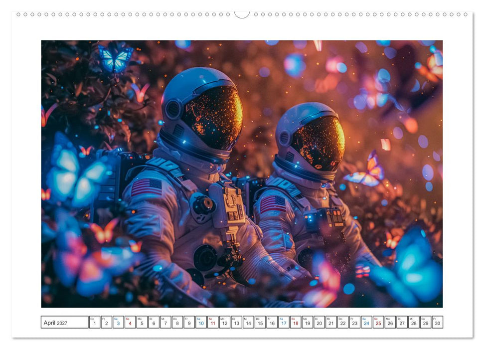 Galaktische Abenteuer (CALVENDO Premium Wandkalender 2027)