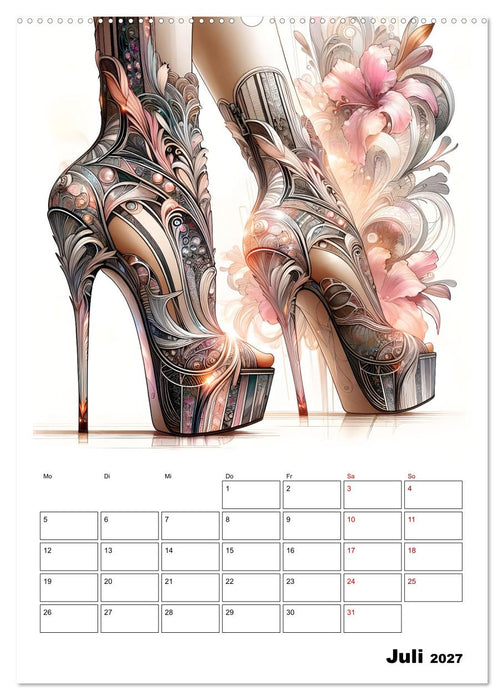 High Heels Zauber (CALVENDO Premium Wandkalender 2027)