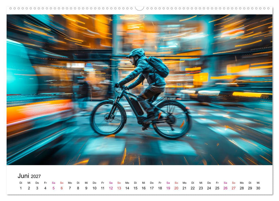 E-Bike einfach cool (CALVENDO Wandkalender 2027)