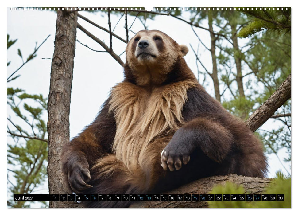 Tier Königreich (CALVENDO Wandkalender 2027)